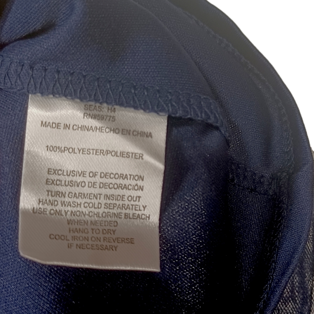 SEVENTEEN Navy Blue Tulle Tutu A Line Fit & Flare Stretchy Skirt M Juniors M NWT - Picture 7 of 7